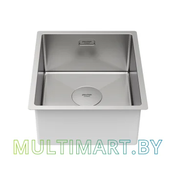 Кухонная мойка Paulmark Next 38 UNI PM213844-BS (брашированная сталь) картинка 2